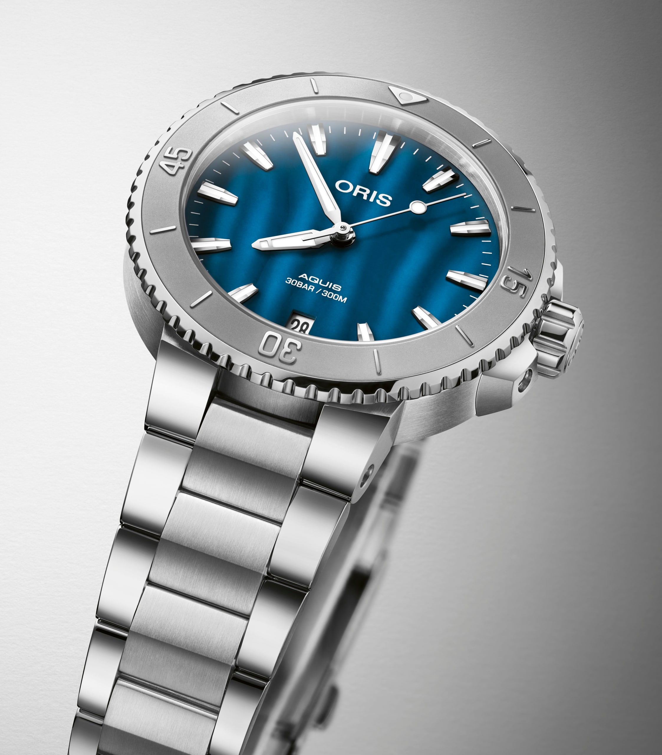 Aquis デイト - 01 733 7770 4155-07 8 18 05P | Oris